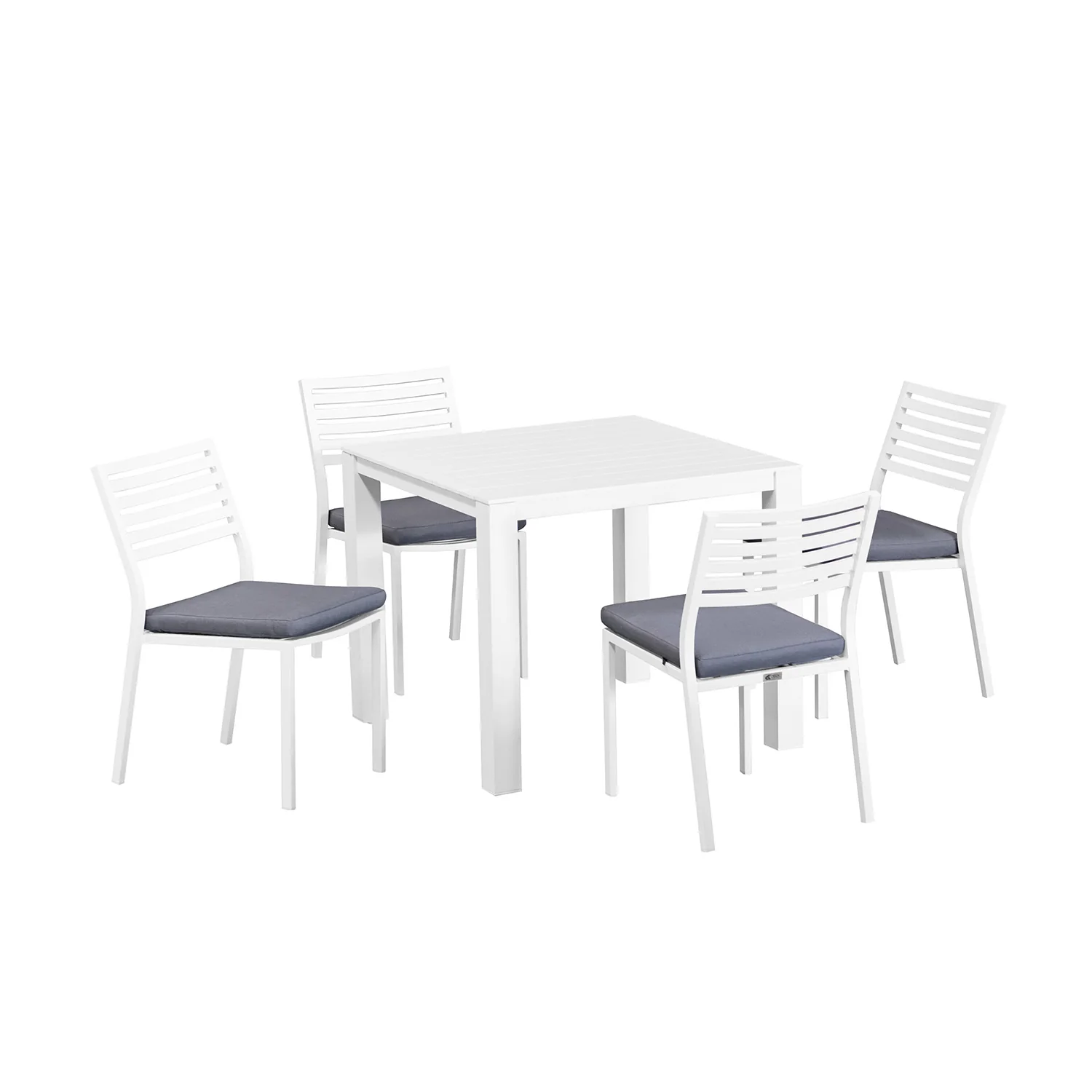 Vernon 90 cm Table Coda Chair Outdoor Dining Setting - Image 3
