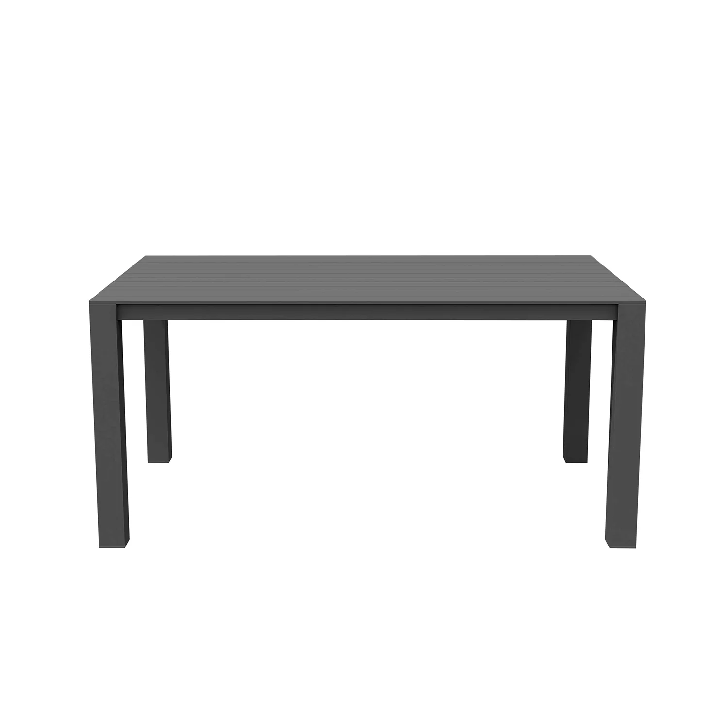 Vernon Aluminium Outdoor Dining Table 160 cm - Image 3