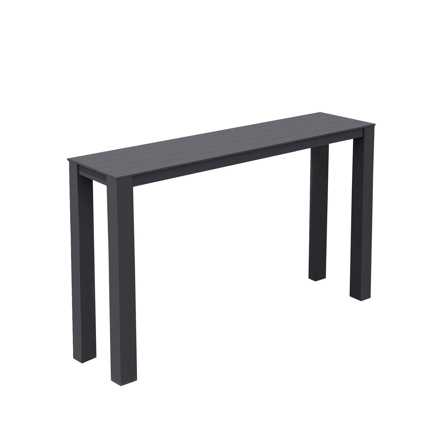 Vernon Aluminium Outdoor Narrow Bar Table 150 cm