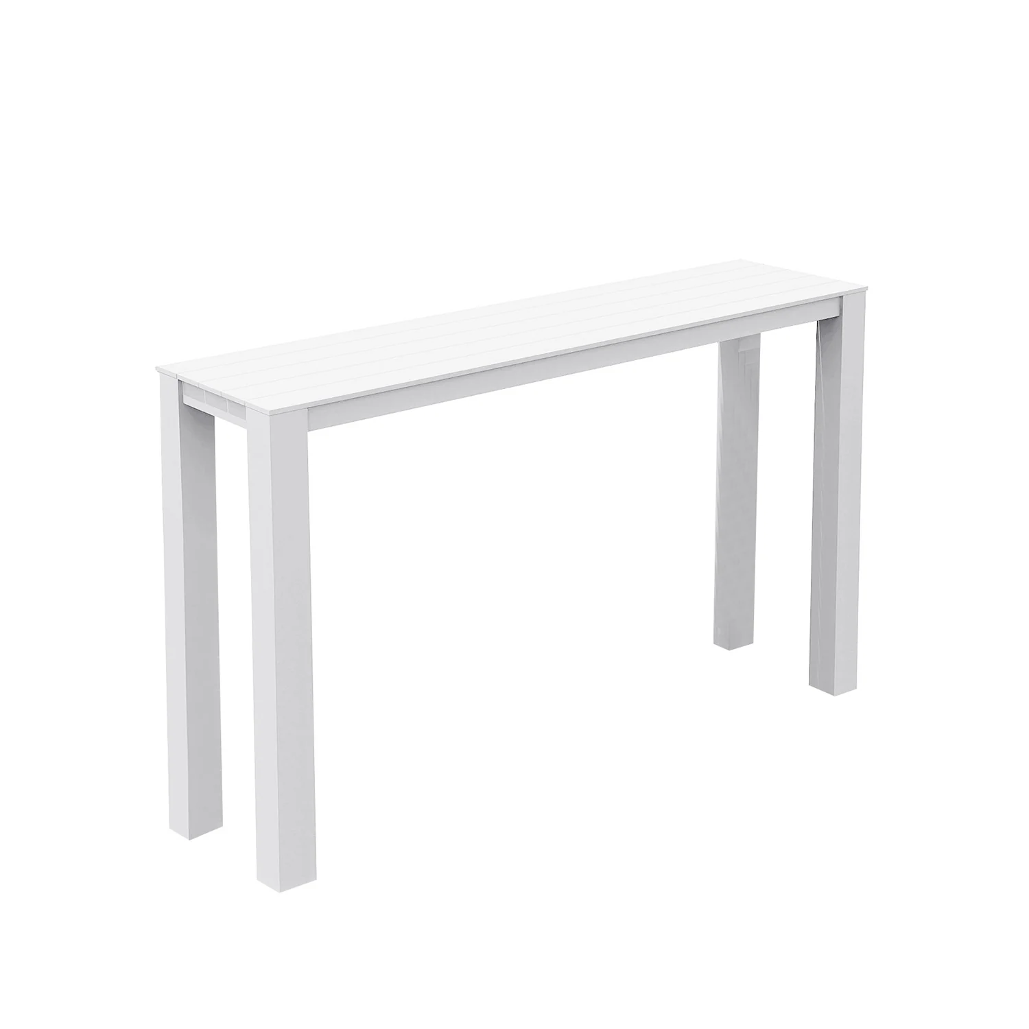 Vernon Aluminium Outdoor Narrow Bar Table 150 cm - Image 3