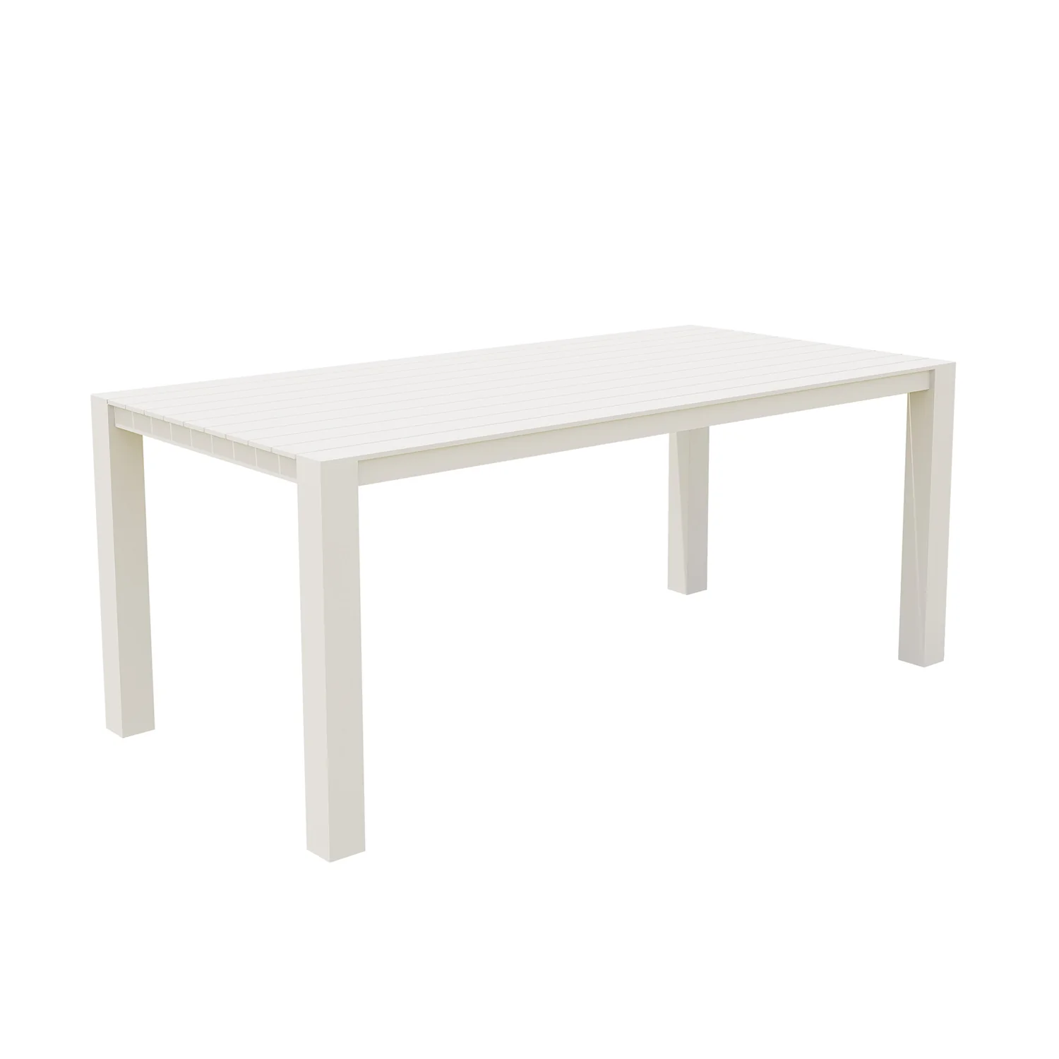 Vernon Outdoor Aluminium Dining Table 180 cm - Image 4