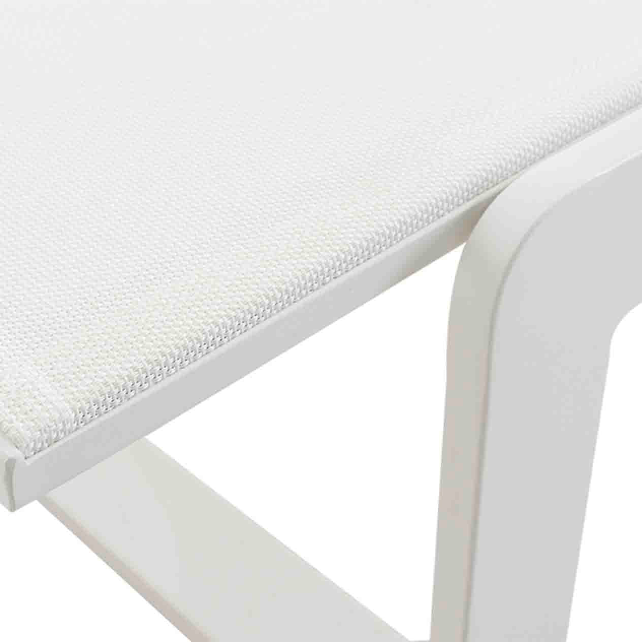 Verona Outdoor Aluminium Sun Lounger - Image 12