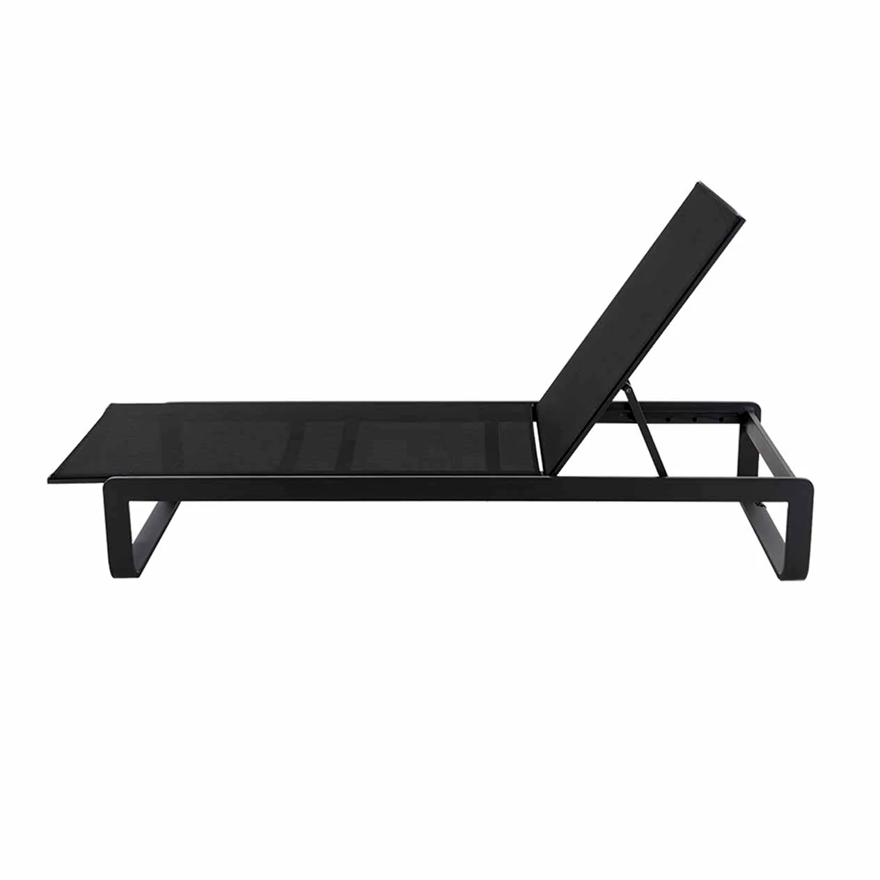 Verona Outdoor Aluminium Sun Lounger - Image 7