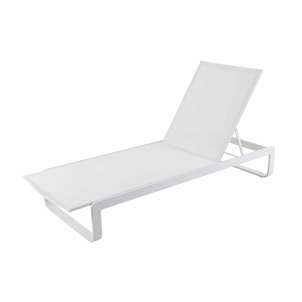 Verona Outdoor Aluminium Sun Lounger - Image 8