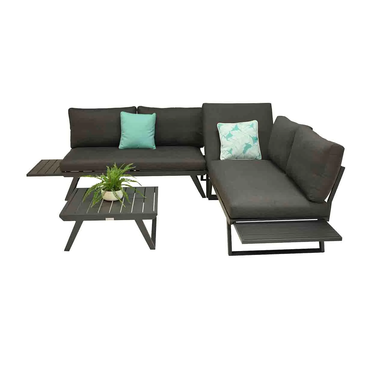 Yarra 5 Seater Outdoor Aluminium Lounge - Image 10