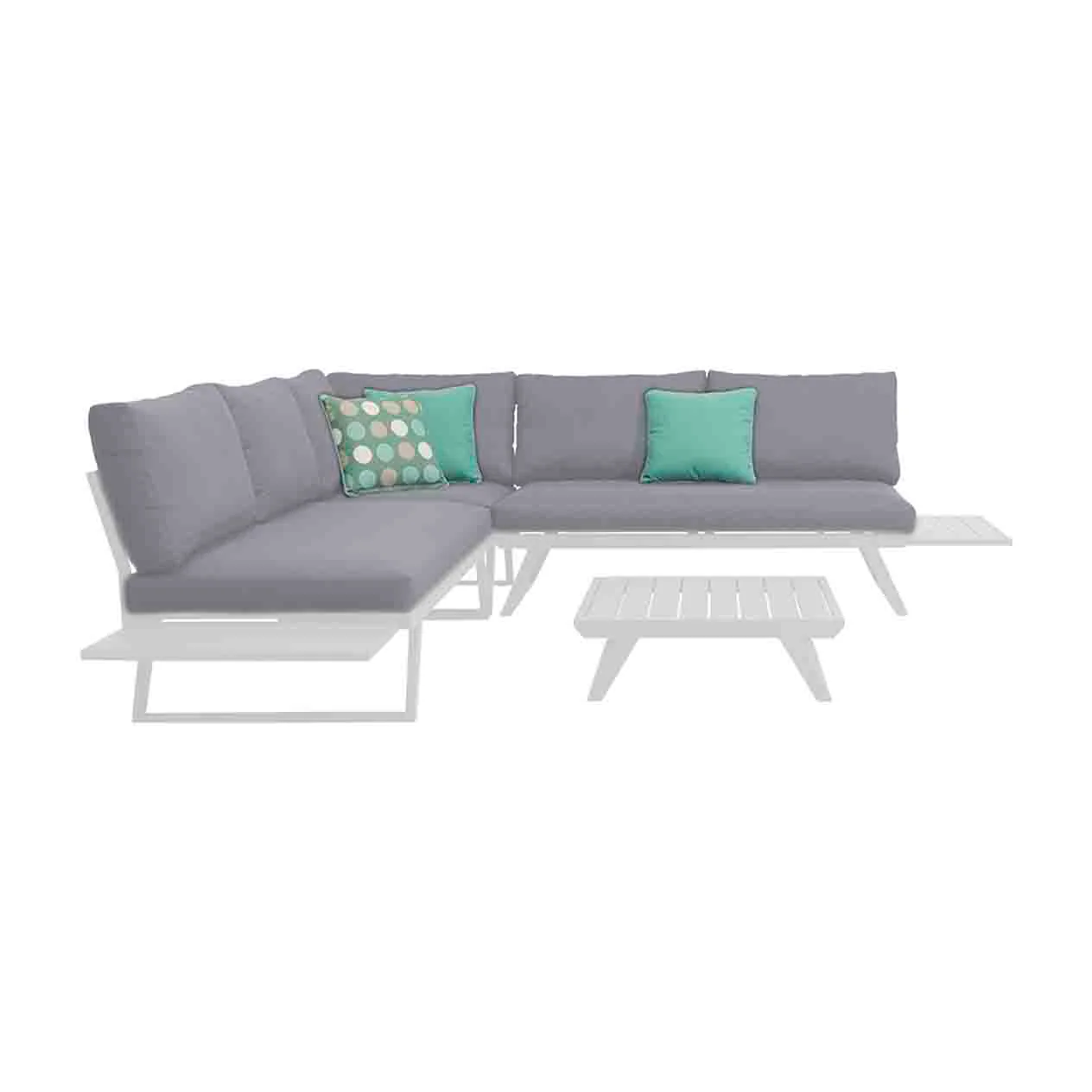 Yarra 5 Seater Outdoor Aluminium Lounge - Image 19