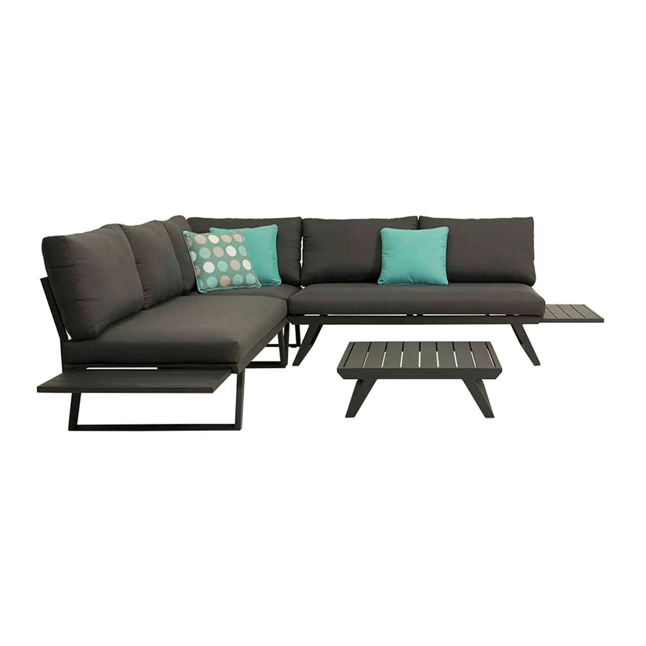 Yarra 5 Seater Outdoor Aluminium Lounge - Image 8
