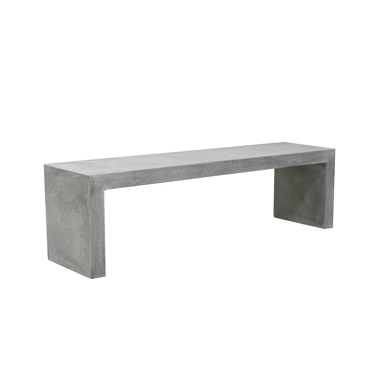 Zen Outdoor Concrete Bench 160 cm - Image 4