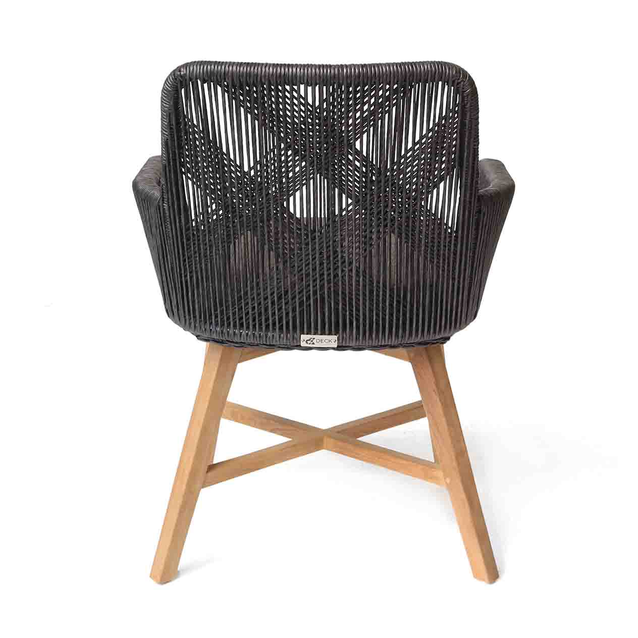 Zen Round Table Armenia Wicker Chair Outdoor Dining Setting - Image 11