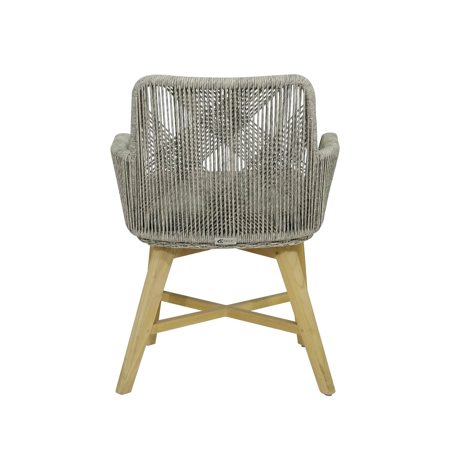 Zen Round Table Armenia Wicker Chair Outdoor Dining Setting - Image 6